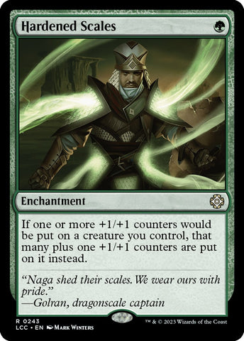 Image for Hardened Scales (243) [Commander: The Lost Caverns of Ixalan]