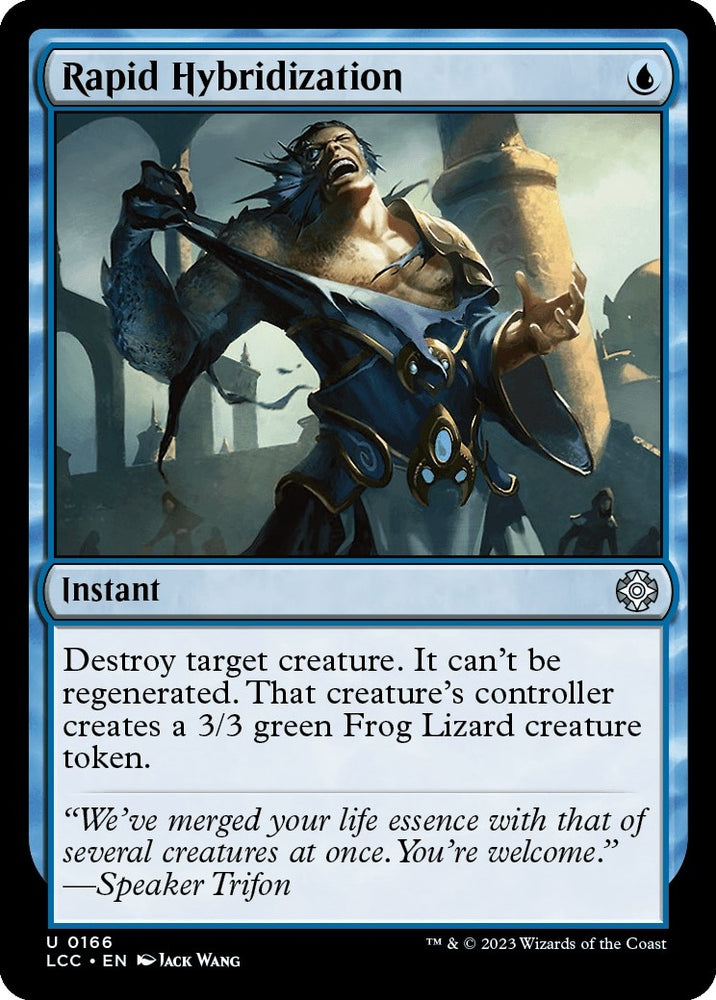 Image for Rapid Hybridization (166) [Commander: The Lost Caverns of Ixalan]