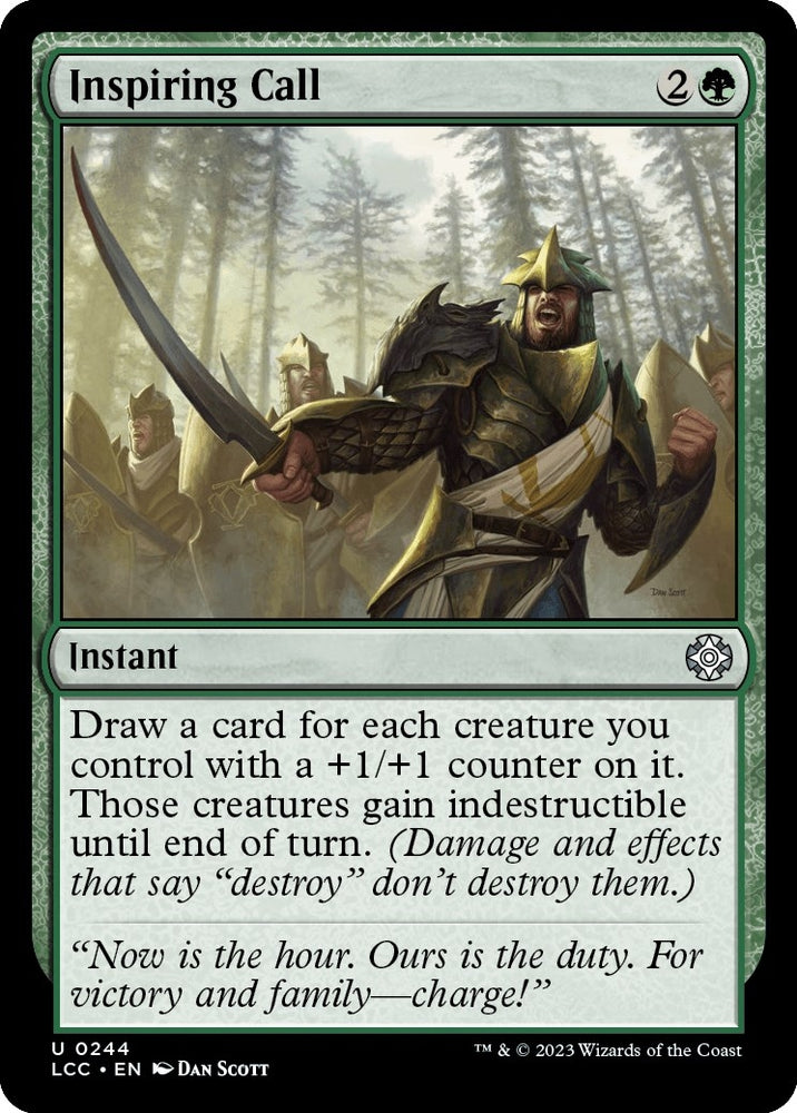 Image for Inspiring Call (244) [Commander: The Lost Caverns of Ixalan]