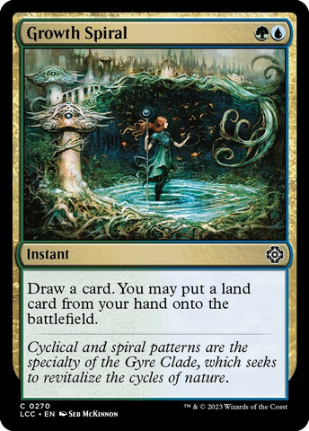 Image for Growth Spiral (270) [Commander: The Lost Caverns of Ixalan]