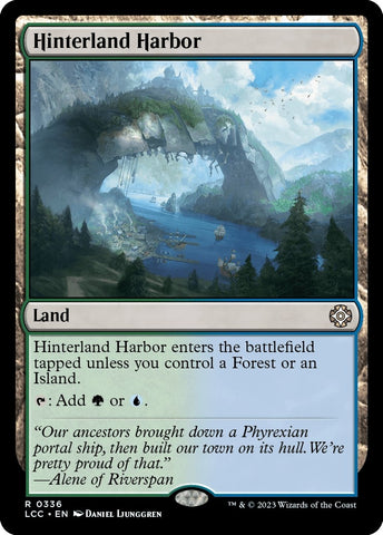 Image for Hinterland Harbor (336) [Commander: The Lost Caverns of Ixalan]