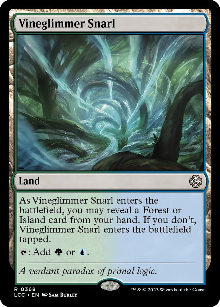 Image for Vineglimmer Snarl (368) [Commander: The Lost Caverns of Ixalan]