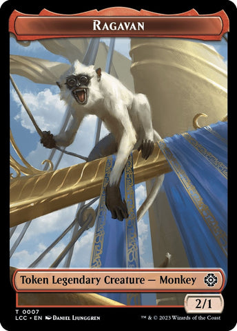 Image for Ragavan // Treasure Double-Sided Token (7 // 18) [Commander: The Lost Caverns of Ixalan]
