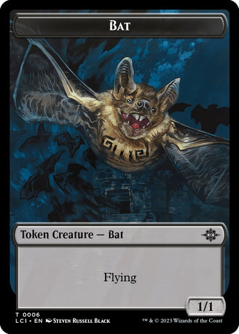Image for Bat // Vampire (0004) Double-Sided Token (6 // 4) [The Lost Caverns of Ixalan]