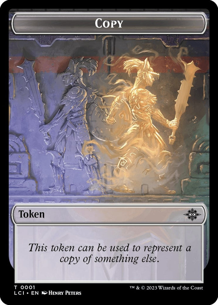 Image for Copy // Merfolk (0005) Double-Sided Token (1 // 5) [The Lost Caverns of Ixalan]