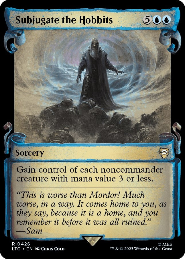 Image for Subjugate the Hobbits (Showcase Scrolls) (426) [Commander: The Lord of the Rings: Tales of Middle-earth]