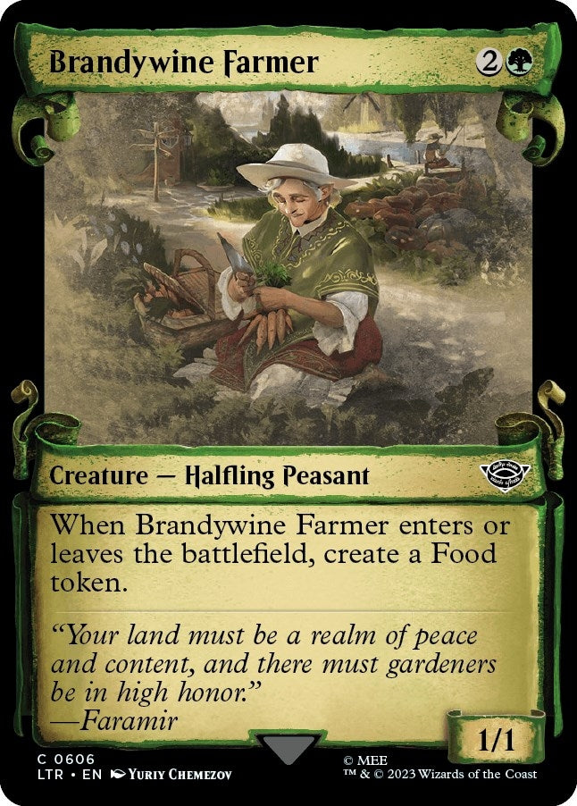 Image for Brandywine Farmer (Showcase Scrolls) (606) [Universes Beyond: The Lord of the Rings: Tales of Middle-earth]