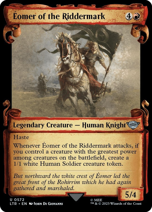 Image for Eomer of the Riddermark (Showcase Scrolls) (572) [Universes Beyond: The Lord of the Rings: Tales of Middle-earth]