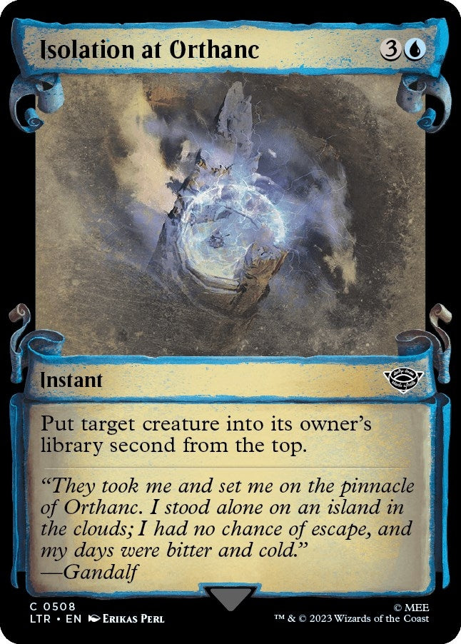 Image for Isolation at Orthanc (Showcase Scrolls) (508) [Universes Beyond: The Lord of the Rings: Tales of Middle-earth]