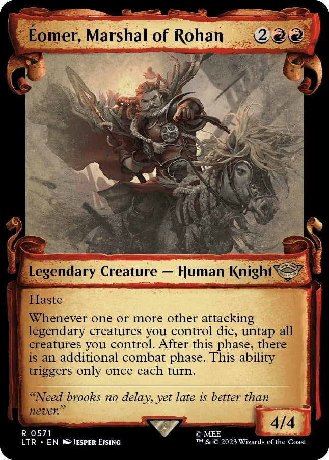 Image for Eomer, Marshal of Rohan (Showcase Scrolls) (571) [Universes Beyond: The Lord of the Rings: Tales of Middle-earth]