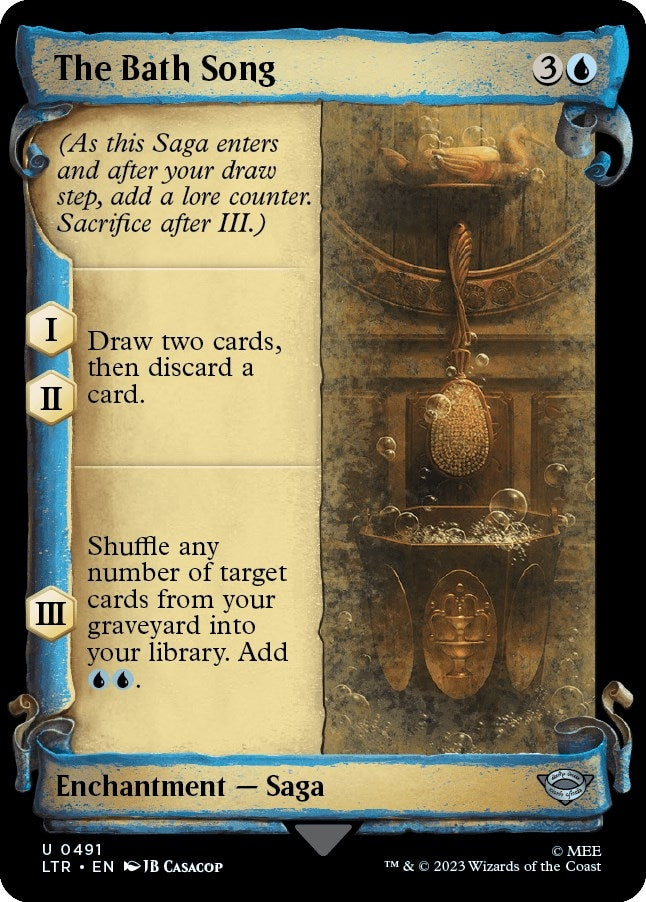 Image for The Bath Song (Showcase Scrolls) (491) [Universes Beyond: The Lord of the Rings: Tales of Middle-earth]