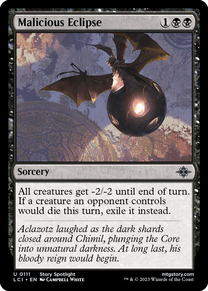 Image for Malicious Eclipse (111) [The Lost Caverns of Ixalan]