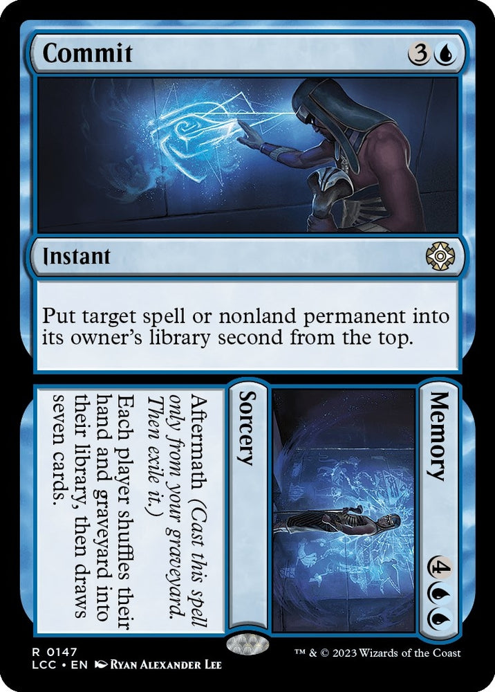 Image for Commit // Memory (147) [Commander: The Lost Caverns of Ixalan]