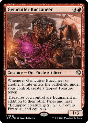 Image for Gemcutter Buccaneer (87) [Commander: The Lost Caverns of Ixalan]