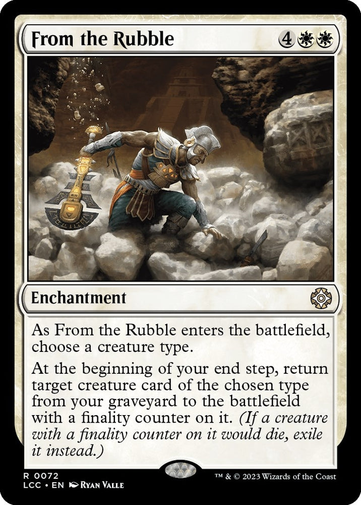 Image for From the Rubble (72) [Commander: The Lost Caverns of Ixalan]