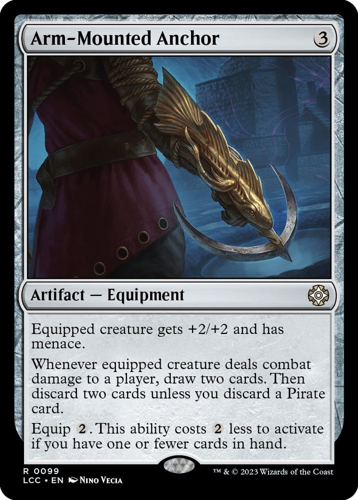 Image for Arm-Mounted Anchor (99) [Commander: The Lost Caverns of Ixalan]
