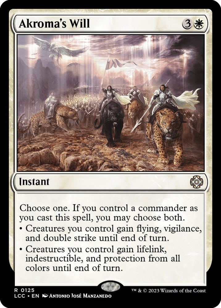 Image for Akroma's Will (125) [Commander: The Lost Caverns of Ixalan]