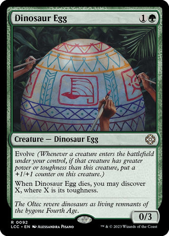 Image for Dinosaur Egg (92) [Commander: The Lost Caverns of Ixalan]