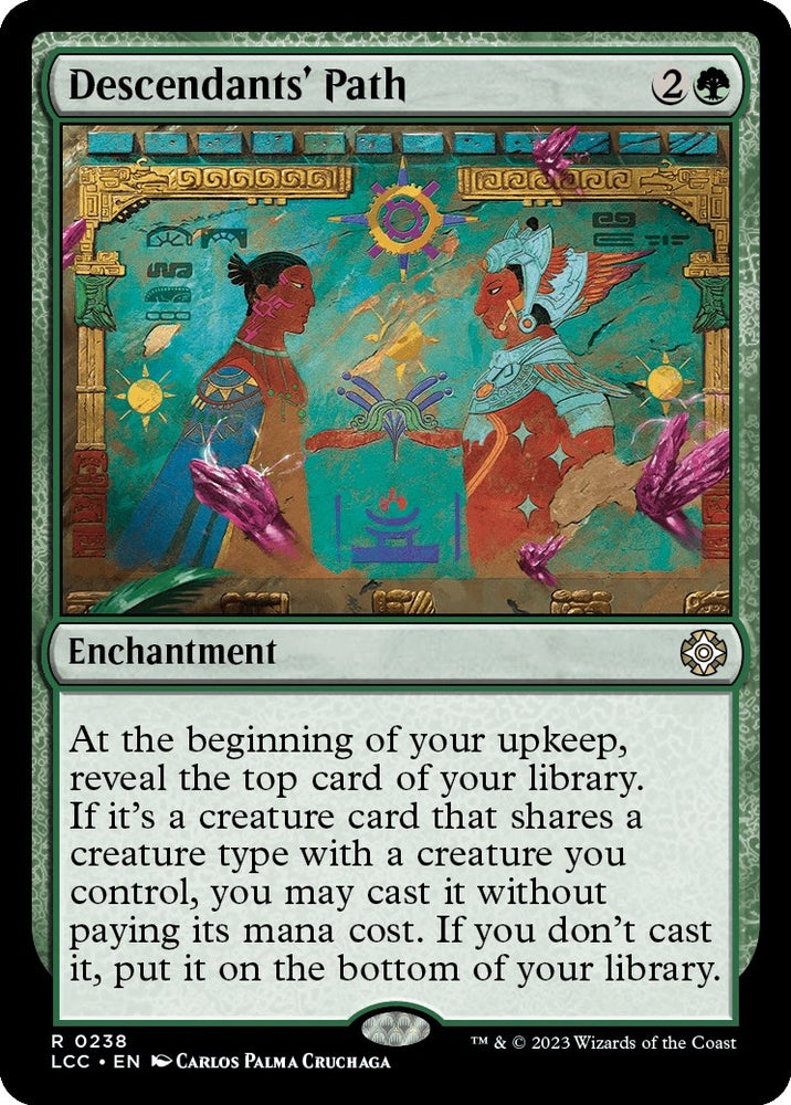 Image for Descendants' Path (238) [Commander: The Lost Caverns of Ixalan]