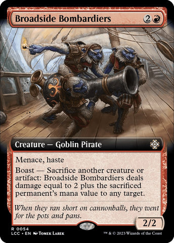 Image for Broadside Bombardiers (Extended Art) (54) [Commander: The Lost Caverns of Ixalan]