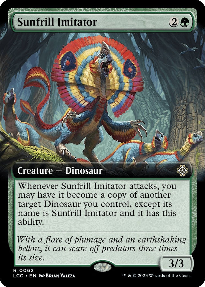 Image for Sunfrill Imitator (Extended Art) (62) [Commander: The Lost Caverns of Ixalan]