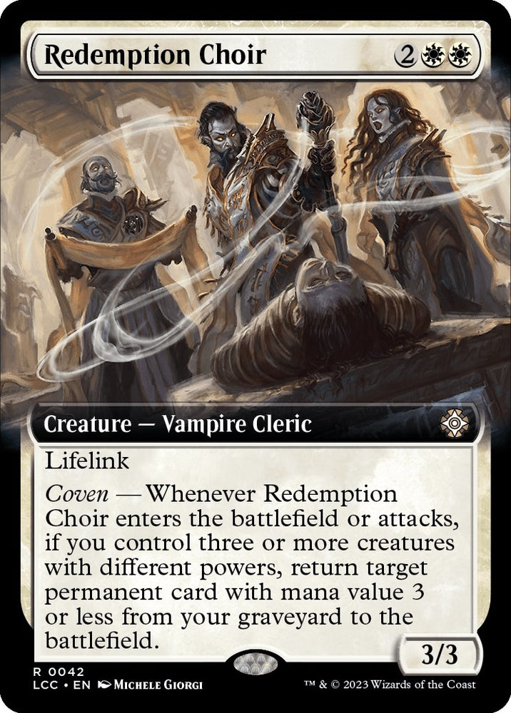 Image for Redemption Choir (Extended Art) (42) [Commander: The Lost Caverns of Ixalan]