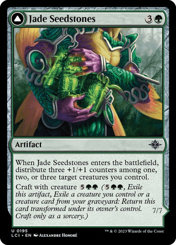 Image for Jade Seedstones (195) [The Lost Caverns of Ixalan]