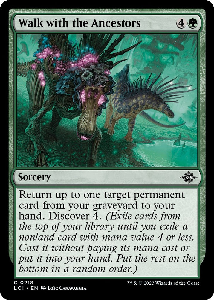 Image for Walk with the Ancestors (218) [The Lost Caverns of Ixalan]