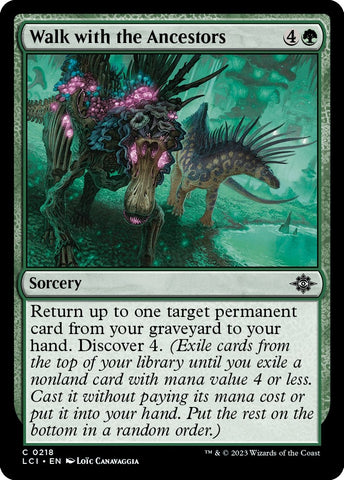 Image for Walk with the Ancestors (218) [The Lost Caverns of Ixalan]