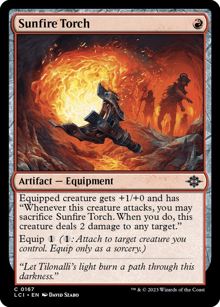 Image for Sunfire Torch (167) [The Lost Caverns of Ixalan]