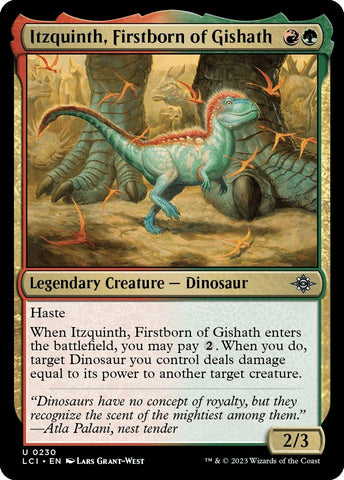 Image for Itzquinth, Firstborn of Gishath (230) [The Lost Caverns of Ixalan]
