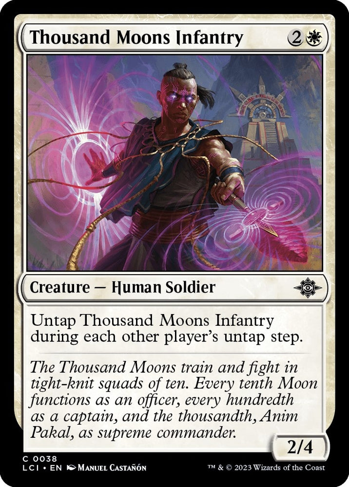 Image for Thousand Moons Infantry (38) [The Lost Caverns of Ixalan]