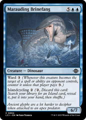 Image for Marauding Brinefang (64) [The Lost Caverns of Ixalan]