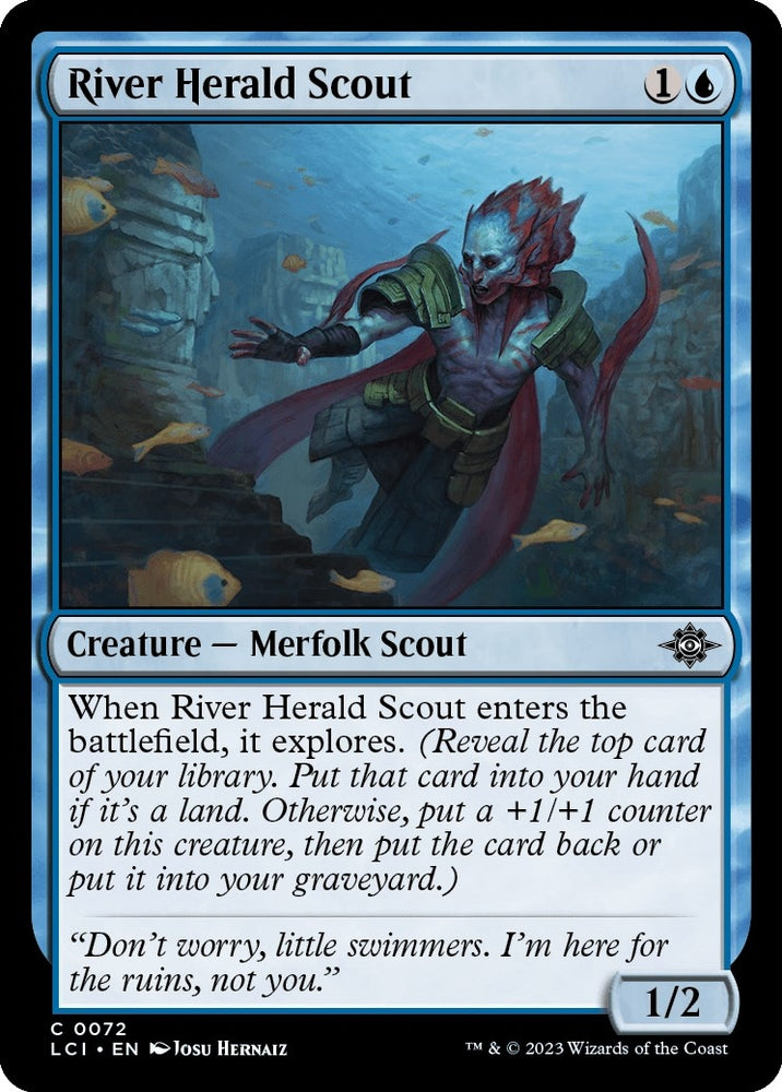 Image for River Herald Scout (72) [The Lost Caverns of Ixalan]