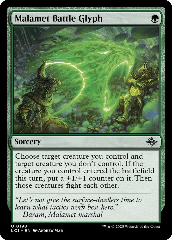 Image for Malamet Battle Glyph (198) [The Lost Caverns of Ixalan]