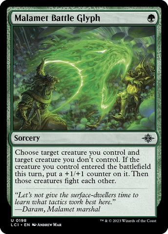 Image for Malamet Battle Glyph (198) [The Lost Caverns of Ixalan]