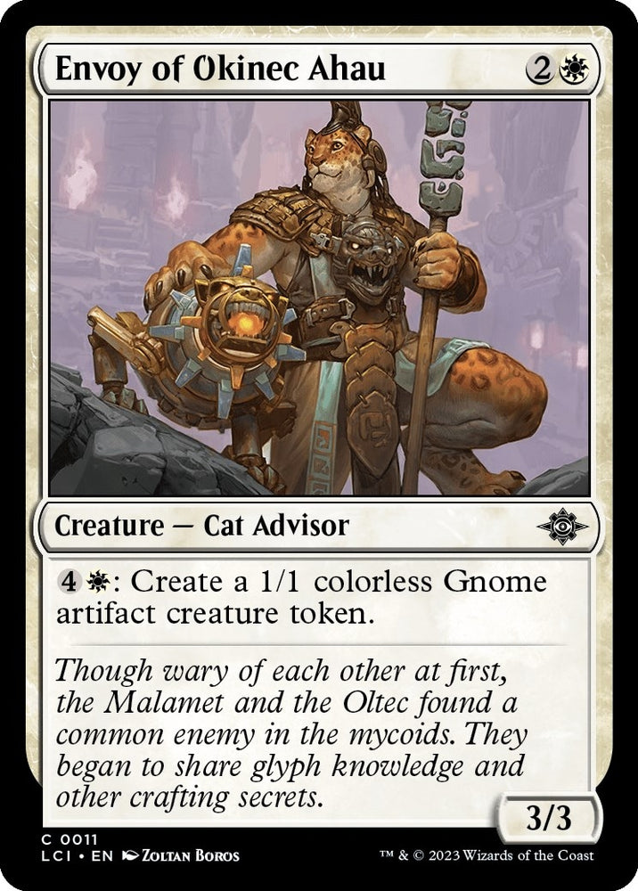 Image for Envoy of Okinec Ahau (11) [The Lost Caverns of Ixalan]