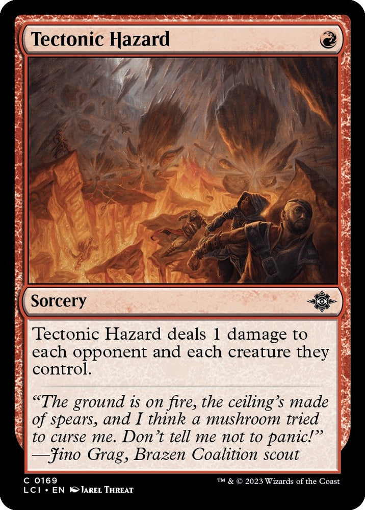 Image for Tectonic Hazard (169) [The Lost Caverns of Ixalan]