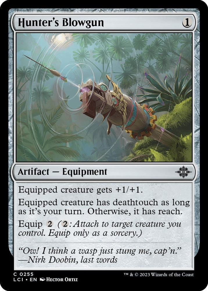 Image for Hunter's Blowgun (255) [The Lost Caverns of Ixalan]