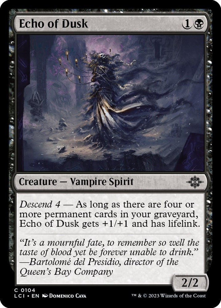 Image for Echo of Dusk (104) [The Lost Caverns of Ixalan]
