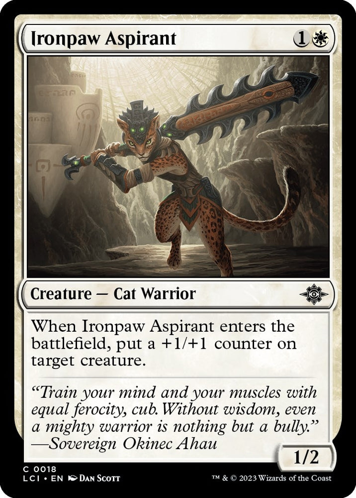 Image for Ironpaw Aspirant (18) [The Lost Caverns of Ixalan]