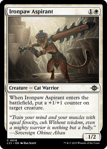 Image for Ironpaw Aspirant (18) [The Lost Caverns of Ixalan]