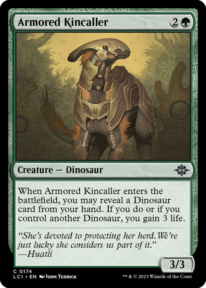 Image for Armored Kincaller (174) [The Lost Caverns of Ixalan]