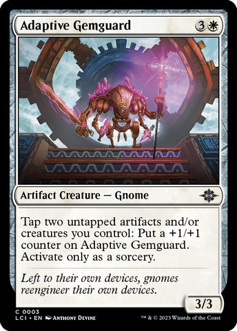 Image for Adaptive Gemguard (3) [The Lost Caverns of Ixalan]