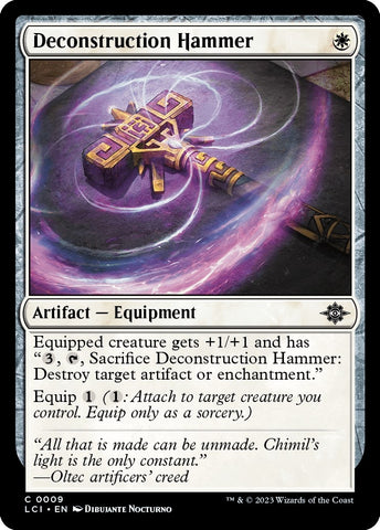 Image for Deconstruction Hammer (9) [The Lost Caverns of Ixalan]