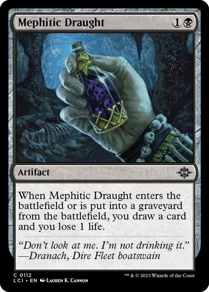 Image for Mephitic Draught (112) [The Lost Caverns of Ixalan]