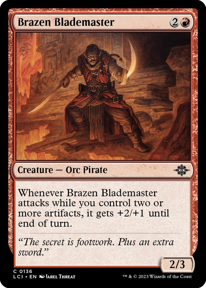 Image for Brazen Blademaster (136) [The Lost Caverns of Ixalan]