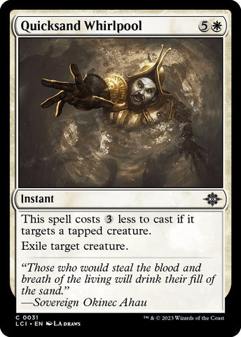 Image for Quicksand Whirlpool (31) [The Lost Caverns of Ixalan]