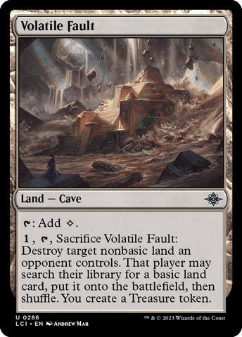 Image for Volatile Fault (286) [The Lost Caverns of Ixalan]