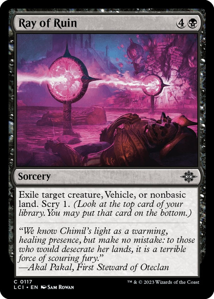 Image for Ray of Ruin (117) [The Lost Caverns of Ixalan]